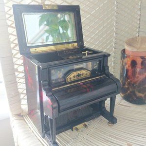 vintage vstride music box jewlery piano